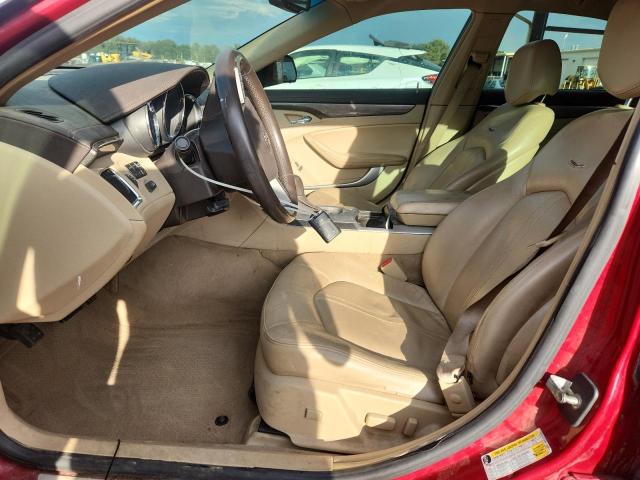 1G6DF577390118253 - 2009 CADILLAC CTS RED photo 7