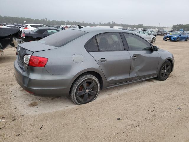 3VWLL7AJ0CM392738 - 2012 VOLKSWAGEN JETTA TDI GRAY photo 3