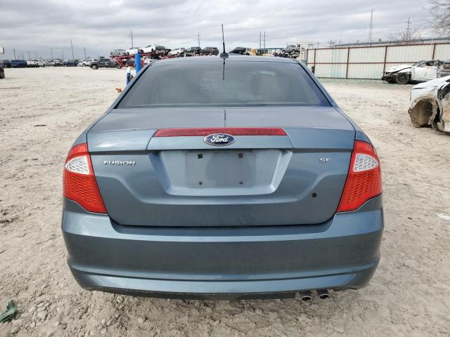 3FAHP0HA6BR334800 - 2011 FORD FUSION SE BLUE photo 6