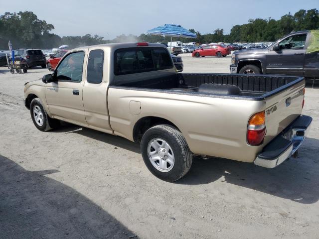 5TEVL52N24Z384694 - 2004 TOYOTA TACOMA XTRACAB ოქროსფერი ფოტო 2