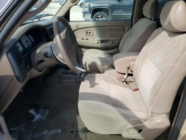 5TEVL52N24Z384694 - 2004 TOYOTA TACOMA XTRACAB ოქროსფერი ფოტო 7