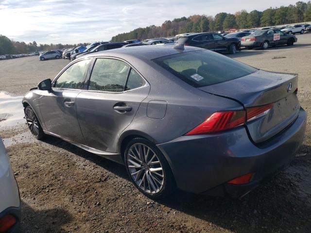 JTHBA1D2XH5053549 - 2017 LEXUS IS 200T GRAY photo 2