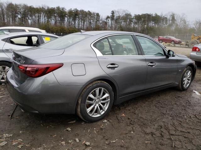 JN1CV7AP0KM110130 - 2019 INFINITI Q50 PURE GRAY photo 3