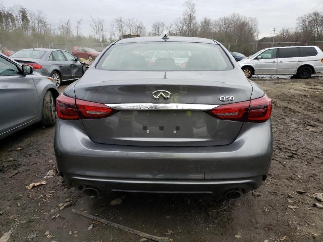 JN1CV7AP0KM110130 - 2019 INFINITI Q50 PURE GRAY photo 6