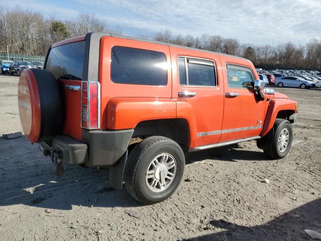 5GTEN13E388112429 - 2008 HUMMER H3 ORANGE photo 3