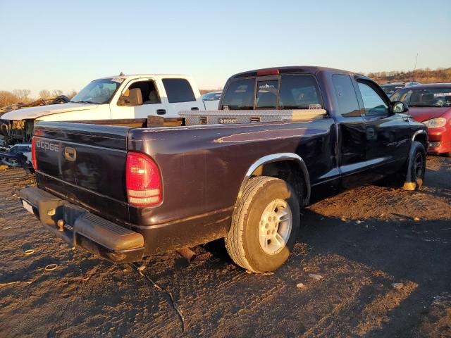 1B7GL22X3WS545666 - 1998 DODGE DAKOTA BLUE photo 3