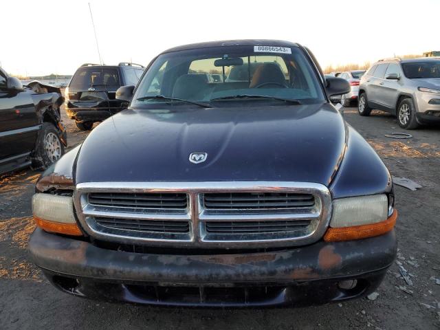 1B7GL22X3WS545666 - 1998 DODGE DAKOTA BLUE photo 5