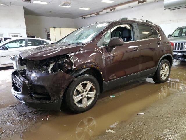 KL7CJPSB5LB331132 - 2020 CHEVROLET TRAX 1LT MAROON photo 1