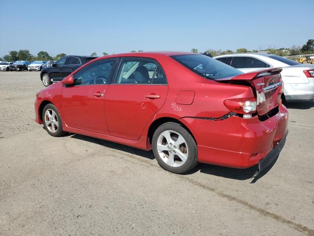 2T1BU4EE5DC048551 - 2013 TOYOTA COROLLA BASE Qırmızı foto 2
