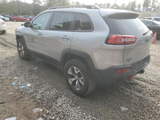 1C4PJMBS7EW163248 - 2014 JEEP CHEROKEE TRAILHAWK SILVER photo 2