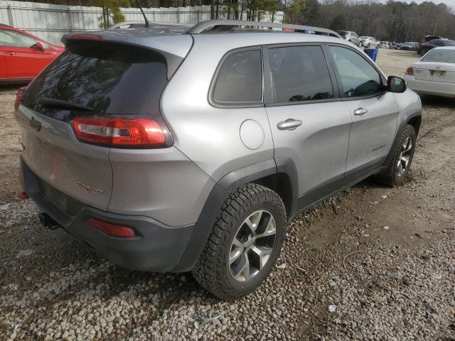 1C4PJMBS7EW163248 - 2014 JEEP CHEROKEE TRAILHAWK SILVER photo 3
