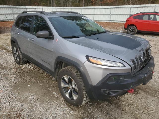 1C4PJMBS7EW163248 - 2014 JEEP CHEROKEE TRAILHAWK SILVER photo 4
