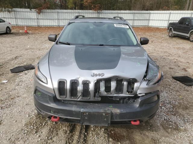 1C4PJMBS7EW163248 - 2014 JEEP CHEROKEE TRAILHAWK SILVER photo 5