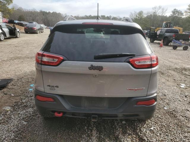 1C4PJMBS7EW163248 - 2014 JEEP CHEROKEE TRAILHAWK SILVER photo 6