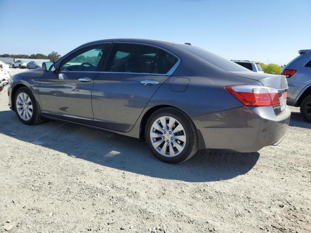 1HGCR2F80DA175619 - 2013 HONDA ACCORD EXL GRAY photo 2
