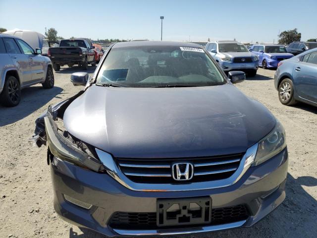 1HGCR2F80DA175619 - 2013 HONDA ACCORD EXL GRAY photo 5