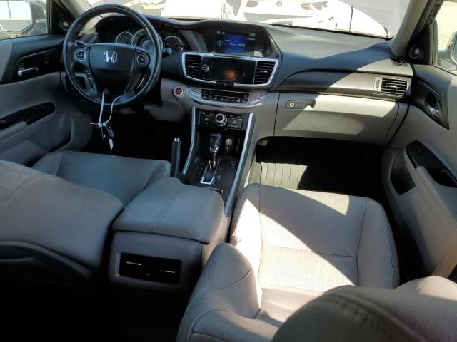 1HGCR2F80DA175619 - 2013 HONDA ACCORD EXL GRAY photo 8