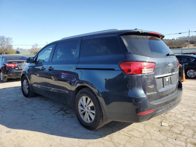 KNDMB5C18G6149454 - 2016 KIA SEDONA LX CHARCOAL photo 2