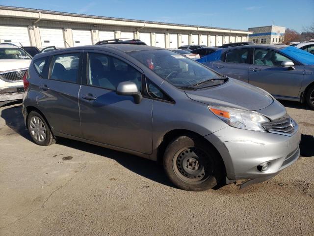 3N1CE2CP4EL435202 - 2014 NISSAN VERSA NOTE S GRAY photo 4