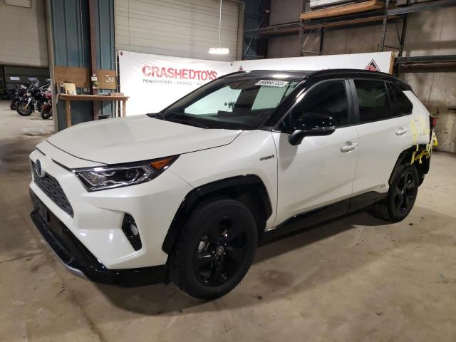 4T3EWRFV6LU001956 - 2020 TOYOTA RAV4 XSE WHITE photo 1