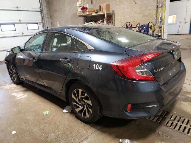 19XFC2F7XGE095105 - 2016 HONDA CIVIC EX BLUE photo 2