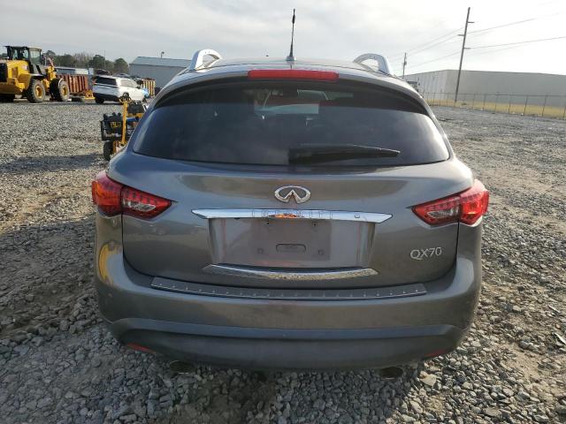 JN8CS1MU7EM450940 - 2014 INFINITI QX70 GRAY photo 6