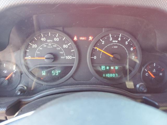 1J4FA24139L773184 - 2009 JEEP WRANGLER X RED photo 9