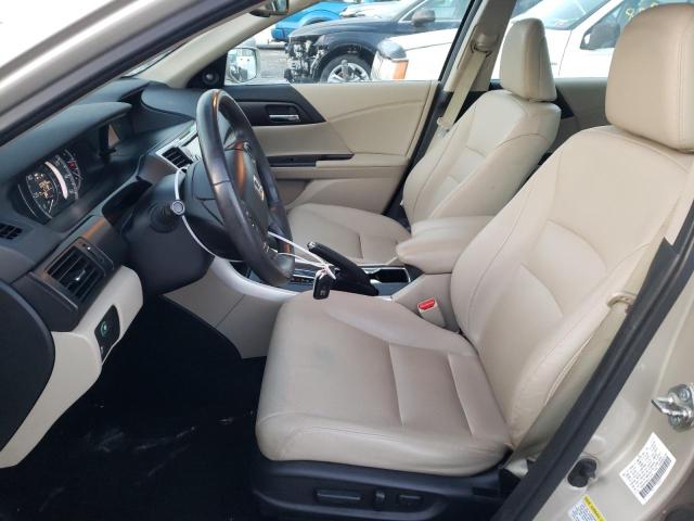 1HGCR2F89EA115016 - 2014 HONDA ACCORD EXL TAN photo 7