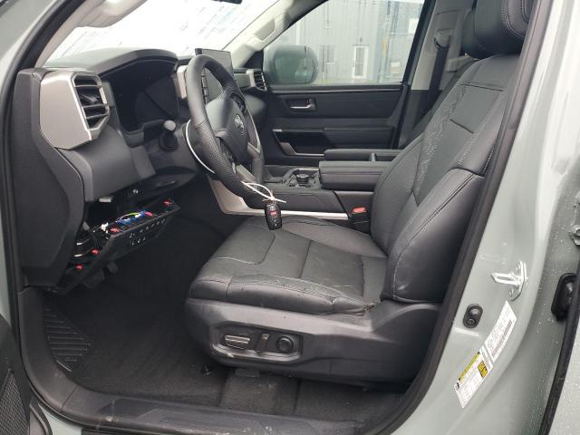 5TFWC5EC4RX007409 - 2024 TOYOTA TUNDRA CREWMAX PLATINUM ნაცრისფერი ფოტო 7