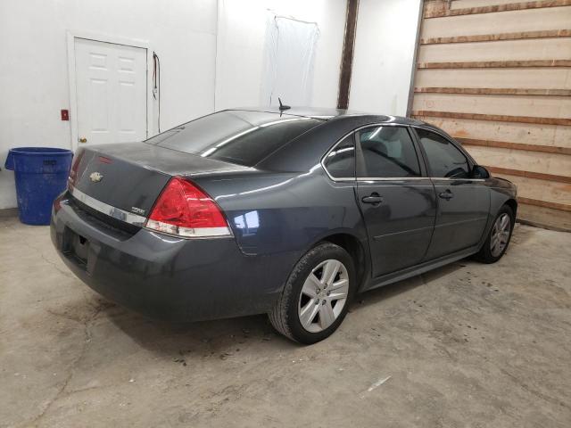 2G1WA5EK0B1141827 - 2011 CHEVROLET IMPALA LS GRAY photo 3