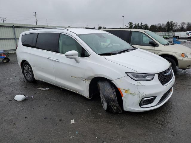 2C4RC1L75MR596442 - 2021 CHRYSLER PACIFICA HYBRID TOURING L WHITE photo 4