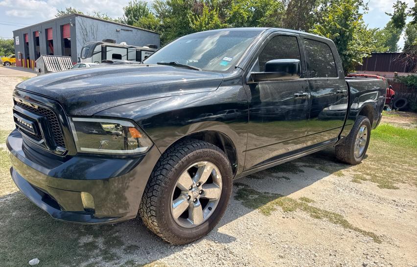 1D3HB13P79S748569 - 2009 DODGE RAM 1500 BLACK photo 2