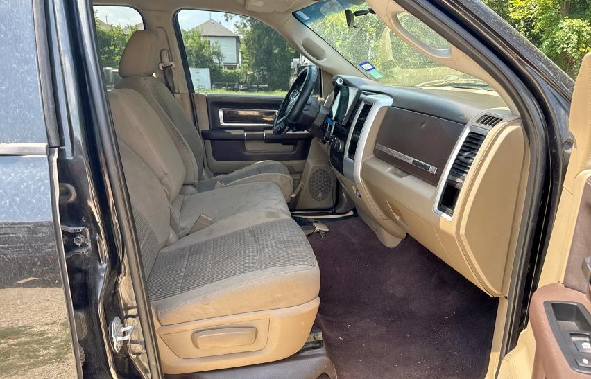 1D3HB13P79S748569 - 2009 DODGE RAM 1500 BLACK photo 5