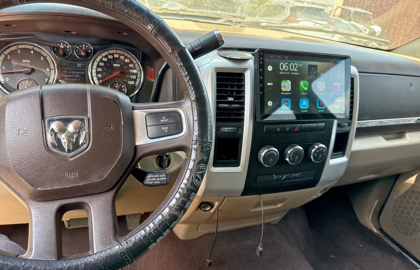 1D3HB13P79S748569 - 2009 DODGE RAM 1500 BLACK photo 9