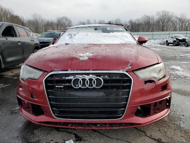 WAUGGBFC9CN135151 - 2012 AUDI A6 PREMIUM PLUS RED photo 5