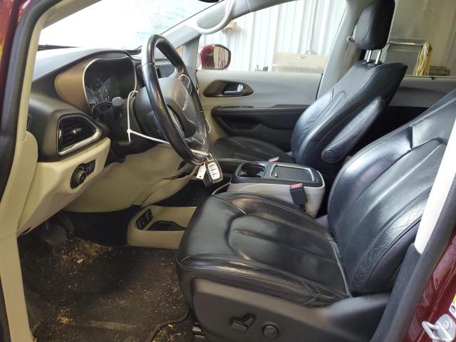2C4RC1EG1HR643808 - 2017 CHRYSLER PACIFICA TOURING L PLUS MAROON photo 7