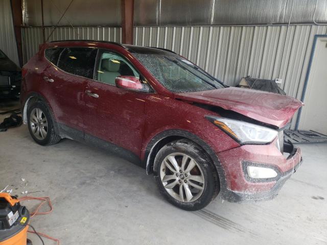 5XYZWDLA0FG235776 - 2015 HYUNDAI SANTA FE S RED photo 4