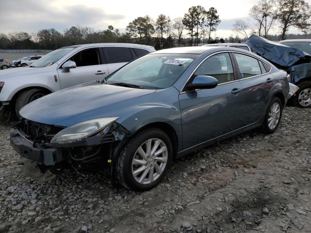 1YVHZ8DH3C5M15127 - 2012 MAZDA 6 I BLUE photo 1