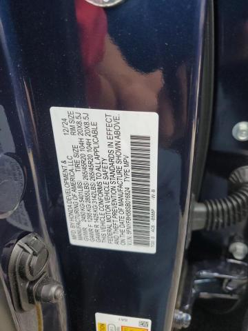 5FNYF8H58SB016824 - 2025 HONDA PASSPORT EXL Niebieski zdjęcie 13