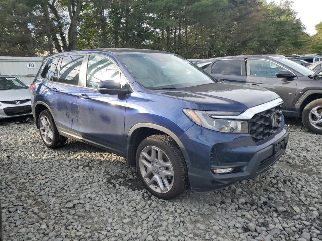5FNYF8H58SB016824 - 2025 HONDA PASSPORT EXL Niebieski zdjęcie 4