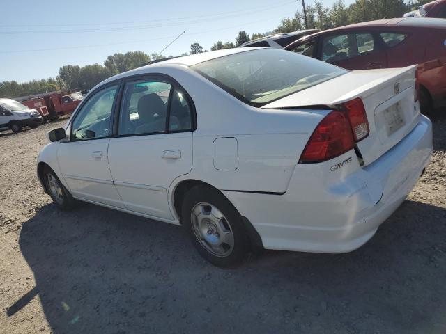 JHMES96675S021499 - 2005 HONDA CIVIC HYBRID თეთრი ფოტო 2