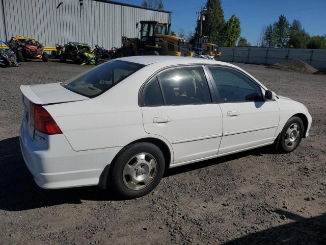 JHMES96675S021499 - 2005 HONDA CIVIC HYBRID თეთრი ფოტო 3