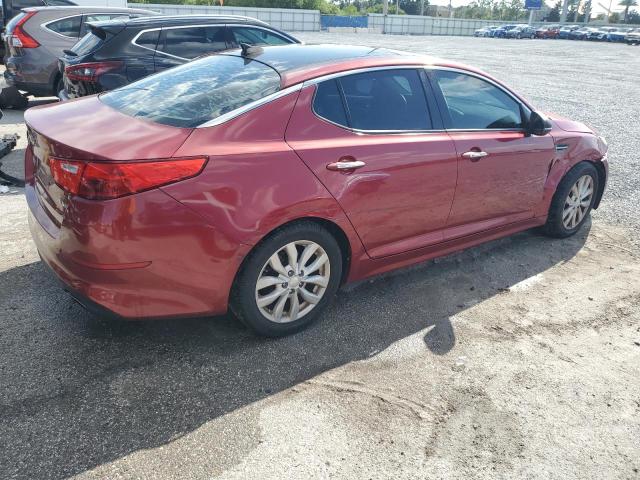5XXGN4A71FG429254 - 2015 KIA OPTIMA EX BURGUNDY photo 3