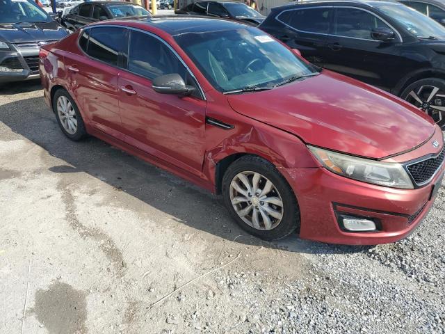 5XXGN4A71FG429254 - 2015 KIA OPTIMA EX BURGUNDY photo 4