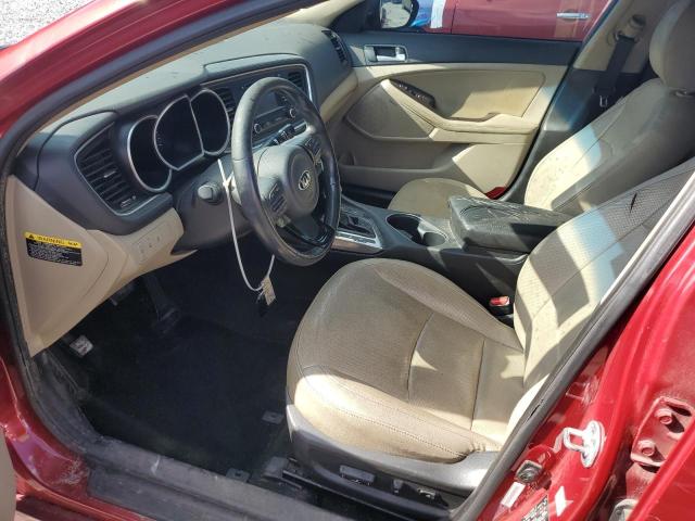 5XXGN4A71FG429254 - 2015 KIA OPTIMA EX BURGUNDY photo 7