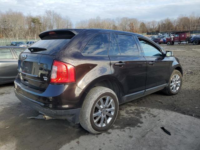 2FMDK4JC8DBB41099 - 2013 FORD EDGE SEL BROWN photo 3