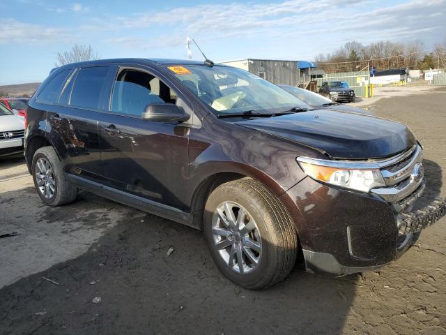 2FMDK4JC8DBB41099 - 2013 FORD EDGE SEL BROWN photo 4