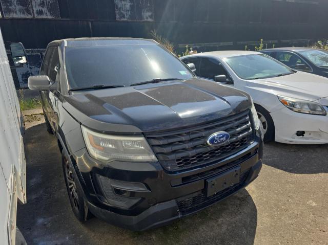 1FM5K8AR1HGA48715 - 2017 FORD EXPLORER POLICE INTERCEPTOR Սև լուսանկար 2