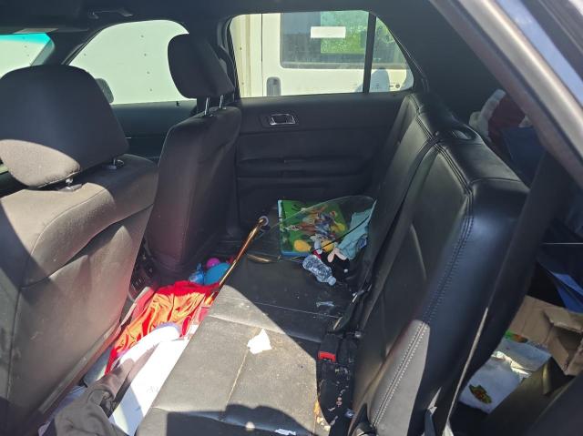 1FM5K8AR1HGA48715 - 2017 FORD EXPLORER POLICE INTERCEPTOR Սև լուսանկար 6