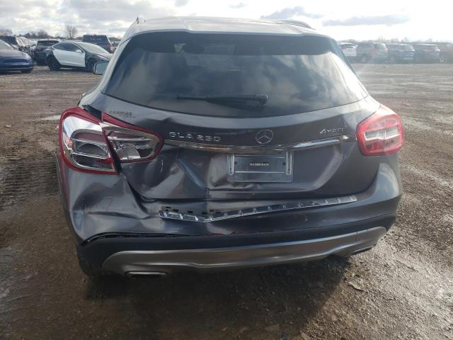 WDCTG4GB0GJ245094 - 2016 MERCEDES-BENZ GLA 250 4MATIC GRAY photo 6